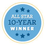 All Star 10 Year Winner