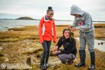 The students definitely need some boots during their lessons in the salt marsh!