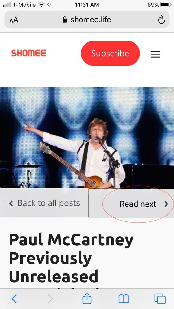 Paul McCartney Previously Unreleased Material, Photos, & Much More To Be Released July 31 - news&#47;post - Shomee.png.jpeg