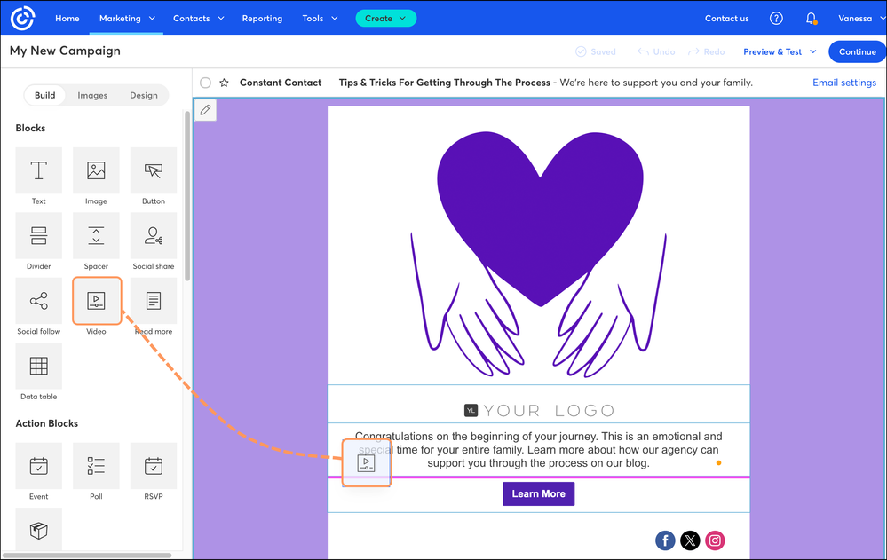 Drag Video Block Into Email.png